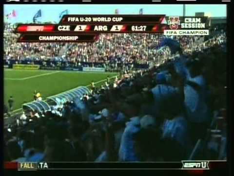 2007 (July 22) Argentina 2 -Czech Republic 1 (Under 20 World Cup)
