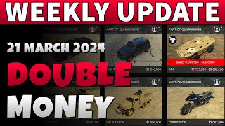 GTA Double Money This Week | GTA ONLINE WEEKLY UPDATE