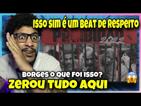 REACT - Proibidão 2022 BORGES, PIOR VERSÃO DE MIM, MC MAX, PEDRIN