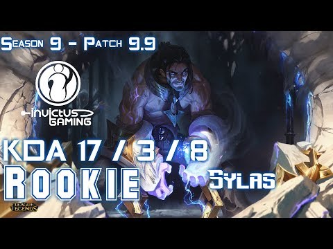IG Rookie SYLAS vs IRELIA Mid - Patch 9.9 KR Ranked