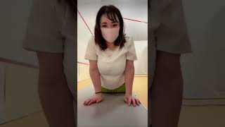 汗だく【Jカップ着衣巨乳素人ビショビショTikTokライブ】