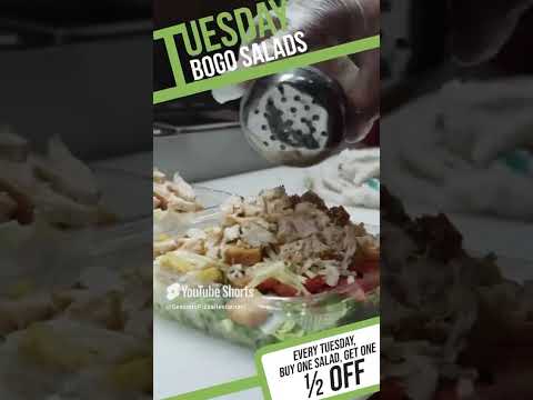 Seasons Pizza Salads #foodie