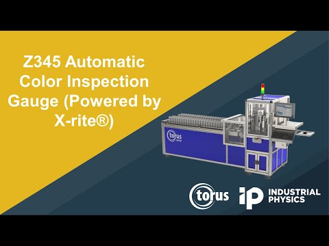 Video do Medidor Automático de Inspeção de Cores Z345