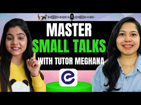 Superb conversation with tutor Meghna Ahuja about Mastering small talks@EnglishYaari