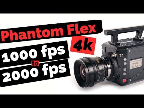Phantom Flex 4k Camera 1000-2000 fps Slow Motion Test: Best High Speed Camera