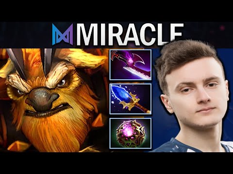 Earthshaker Dota 2 7.33 Miracle with Silveredge - Midlane