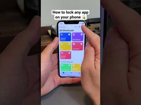 How to lock any app on your iPhone with a passcode! 🔒