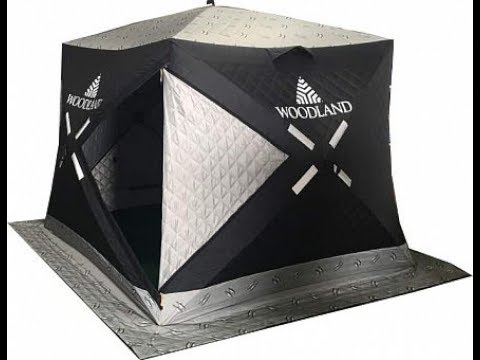 Зимняя палатка куб Woodland Ultra Comfort трехслойная