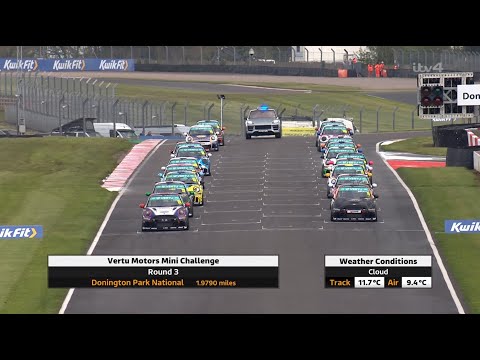 2024 Vertu Motors Mini Challenge UK - Round 1 Donington Park Race 2