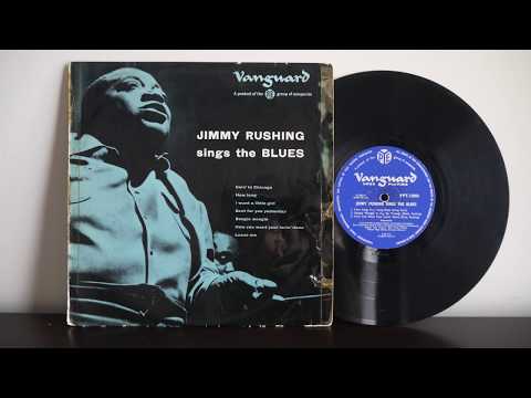 Jimmy Rushing Sings The Blues (1957) Vanguard ‎– PPT 12002