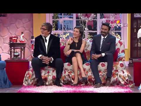 Comedy nights with kapil |  Amitabh Bachchan | Dhanush 