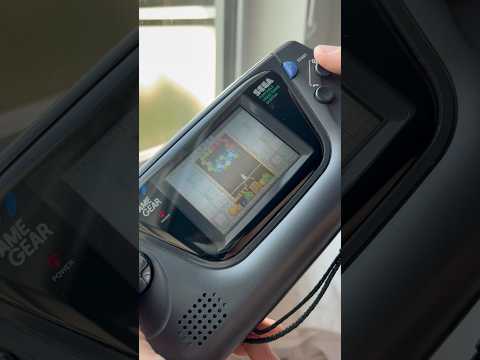 Bust A Move aka puzzle bobble on SEGA GAME GEAR 😱 #segagamegear