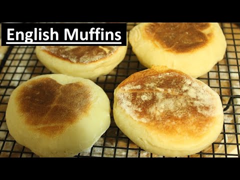 English Muffins For Healthy Breakfast | No Kneading | Freezer Friendly | Cooking Around The World