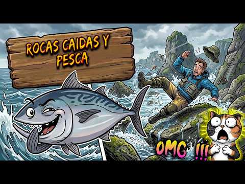 ROCAS CAIDAS Y PESCA, pesca salvaje en el Faro de Caldera (región de Atacama)