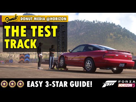 How to 3-star Chapter 2 of FH5 Donut Media Story (The Test Track)