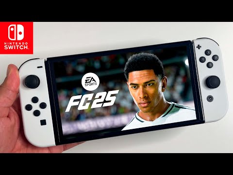 EA Sports FC 25 on Nintendo Switch OLED Gameplay Review