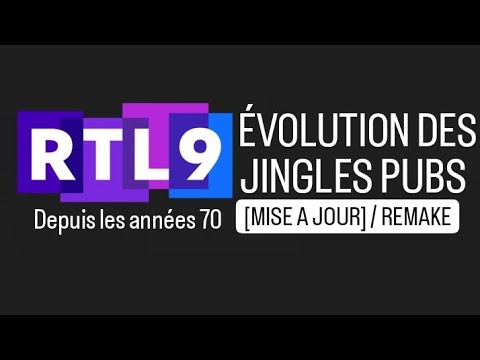 Évolution des jingles pub de RTL9 🇫🇷🇱🇺(depuis les années 1970) - #2 Bis - [MIS A JOUR] - Télévo