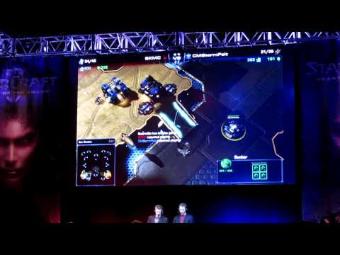 Polt vs. MC replay take command @ Starcraft 2: Heart of the Swarm Launch Event (Irvine, CA)