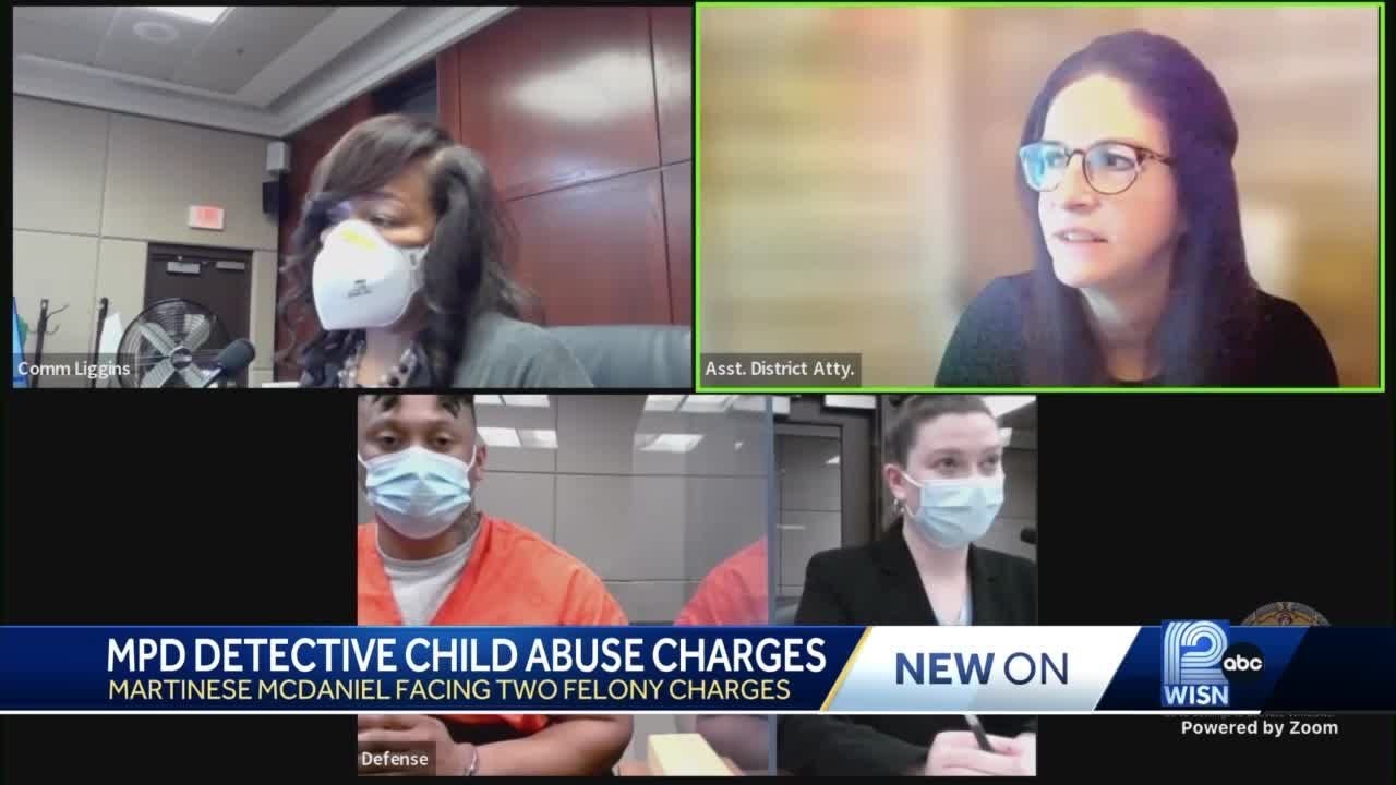 Milwaukee police detective charged with child abuse