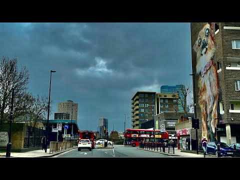 London’s 2021 | a Complete Driving tour of Old and Modern, East London, 4k