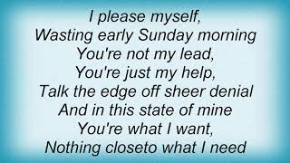 Sneaker Pimps - Wasted Early Sunday Morning Lyrics