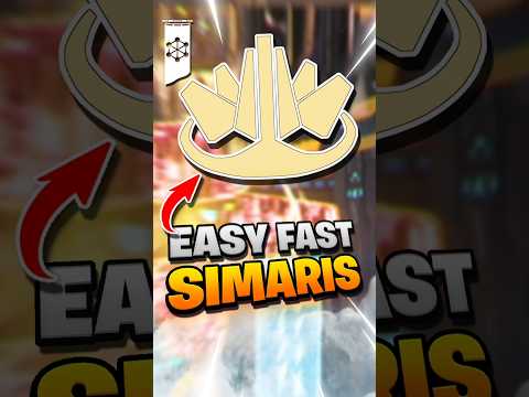 How Easy & Fast Simaris Standing 😁✌ #gaming #gameplay #warframe