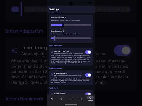 Hush: Notification Filter. video thumbnail
