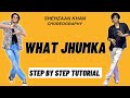 What Jhumka Shehzaan Khan Dance Choreography Tutorial | What Jhumka Dance Tutorial