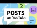 YouTube Posts