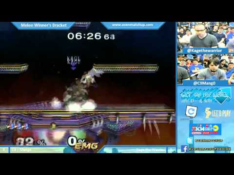 Get On My Level - C9 | Mango(Falco) vs Kage the Warrior(Ganondorf) - Melee Winner's Quarters