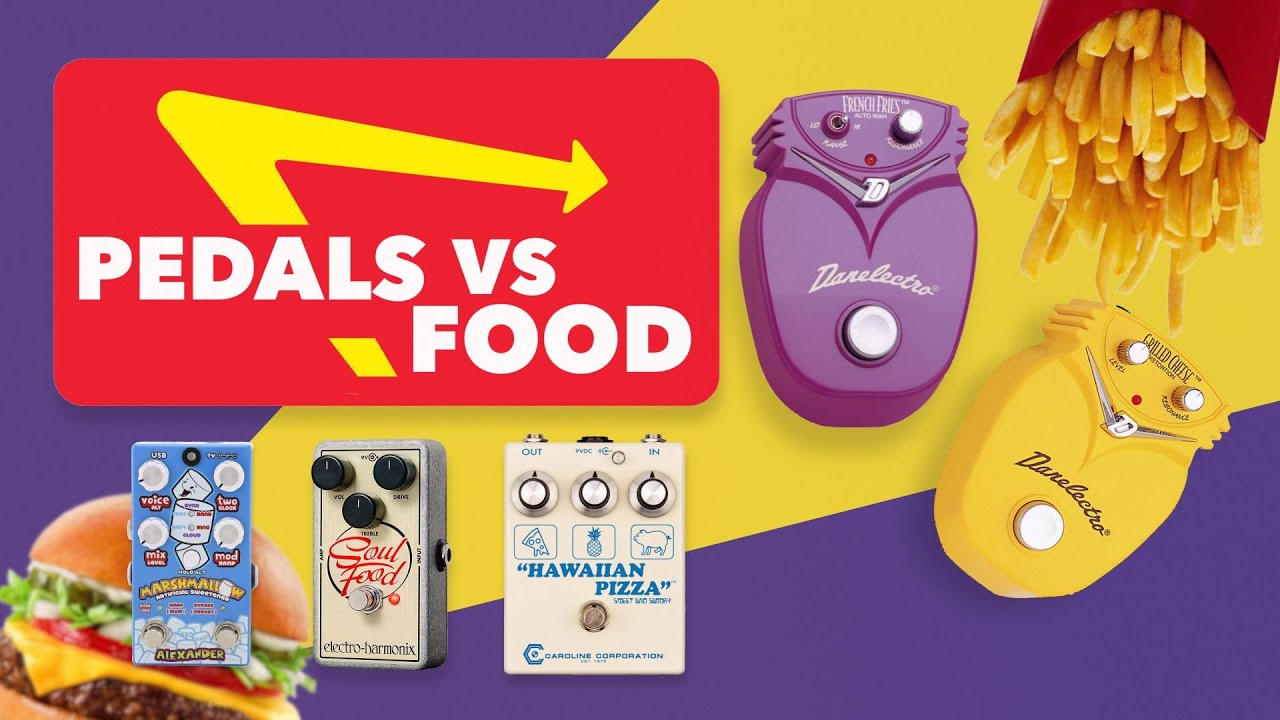 Greatest Food Themed Guitar Pedals - YouTube