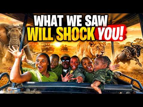 THIS WAS THE WILDEST SAFARI EXPERIENCE OF OUR LIVES! 🐘🔥
