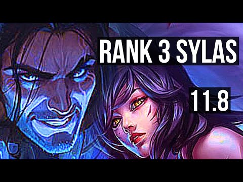 SYLAS vs AHRI (MID) | Rank 3 Sylas, 9/1/5, Legendary, Rank 17 | BR Challenger | v11.8