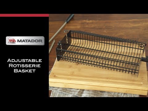 How to Use the Matador Rotisserie Basket - Matador BBQs