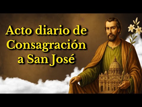 ACTO DIARIO DE CONSAGRACIÓN A SAN JOSÉ - MARTES 18 DE NOVIEMBRE