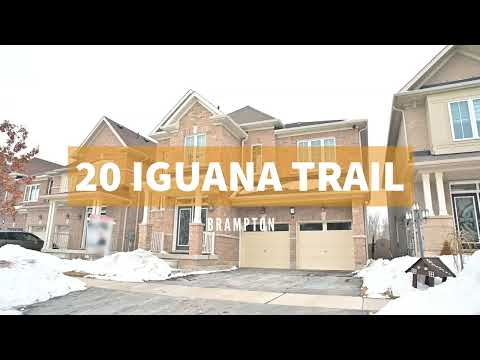 Virtual Tour 20 IGUANA TRAIL,  Brampton ON