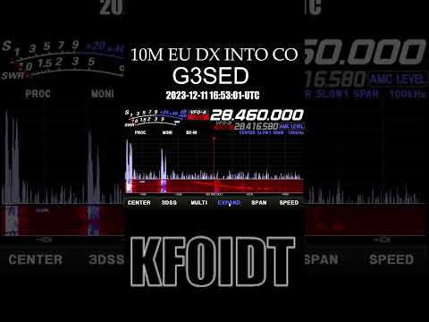 10M DX!!!! G3SED