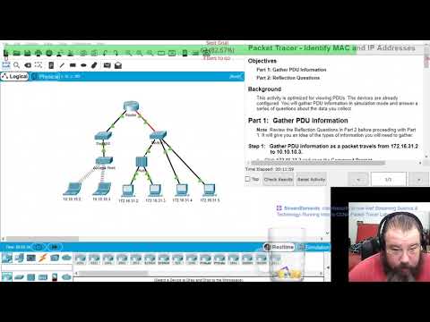 Packet Tracer 5.3.1.3: Identify MAC and IP Addresses