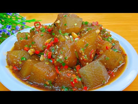 這才是冬瓜最好吃的做法，鮮嫩爽滑，我家一周吃6次，營養又解饞，【少女美食記】，#冬瓜料理，#冬瓜食譜 ，#家常菜，#冬瓜的做法，#冬瓜湯家常做法，Winter Squash #Recipe #food