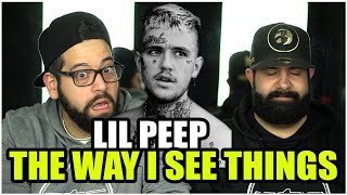 I SEE FACES IN THE RAIN!! Lil Peep - The Way I See Things *REACTION!!