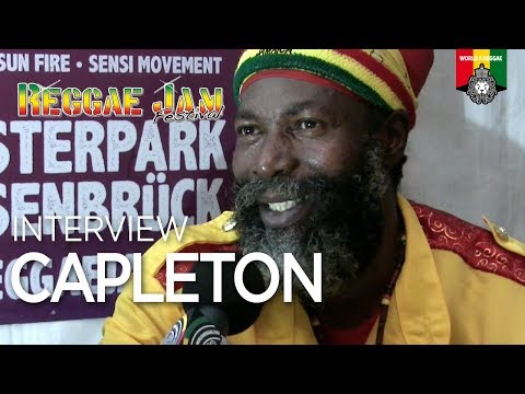 A reasoning with Capleton at Reggae Jam Germany 2018