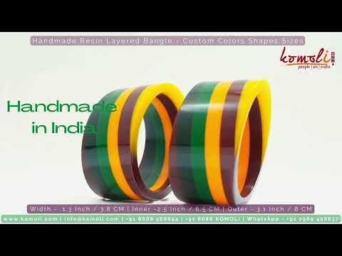 India party acrylic resin bakelite designer handmade bracele...