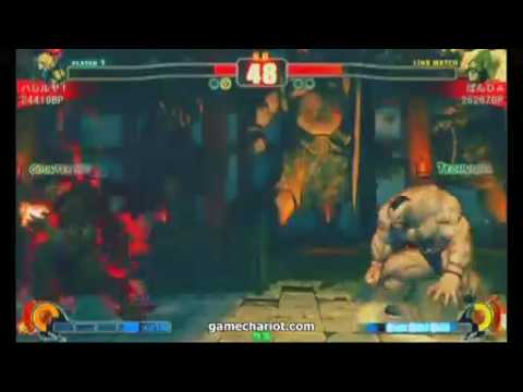 SF4 120708 - Haleluya(Akuma) vs Panda(Zangief)