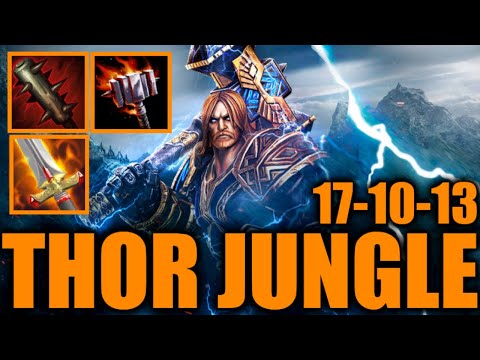 Carrying The Boys to Victory, Thor Jungle - Smite Masters Ranked