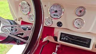 350-Powered ’34 Ford Steet Rod Interior Viewing