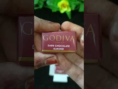 Godiva Dark Chocolate 🍫 Almond😍😍😍😍 #shorts #ashortsaday