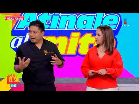 ¡El Dr. Jorge Luis Olivares REVELA los MITOS y REALIDADES de los MÉDICOS FORENSES! I Sale el Sol