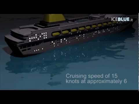 (HD) 3D Animation of Costa Concordia accident - ricostruzione 3d cronologia