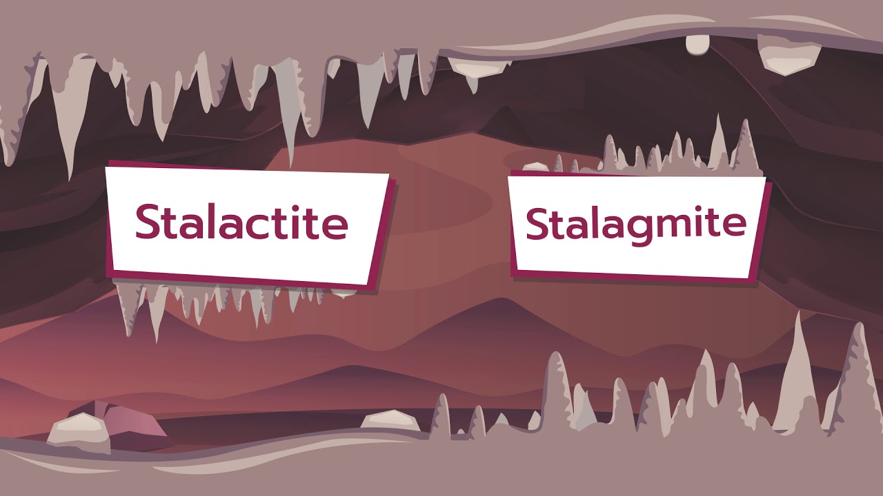 What is it called when stalagmites and stalactites meet?