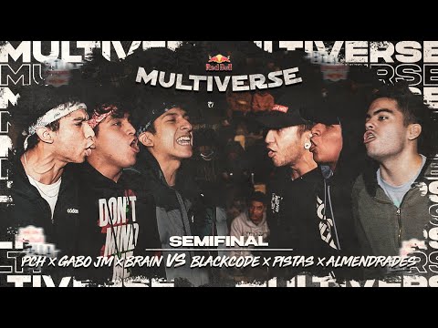 PCH X GABO JM X BRAIN VS BLACKCODE X PISTAS X ALMENDRADES (SEMIFINAL) || RAPSODIA MULTIVERSE 2K22
